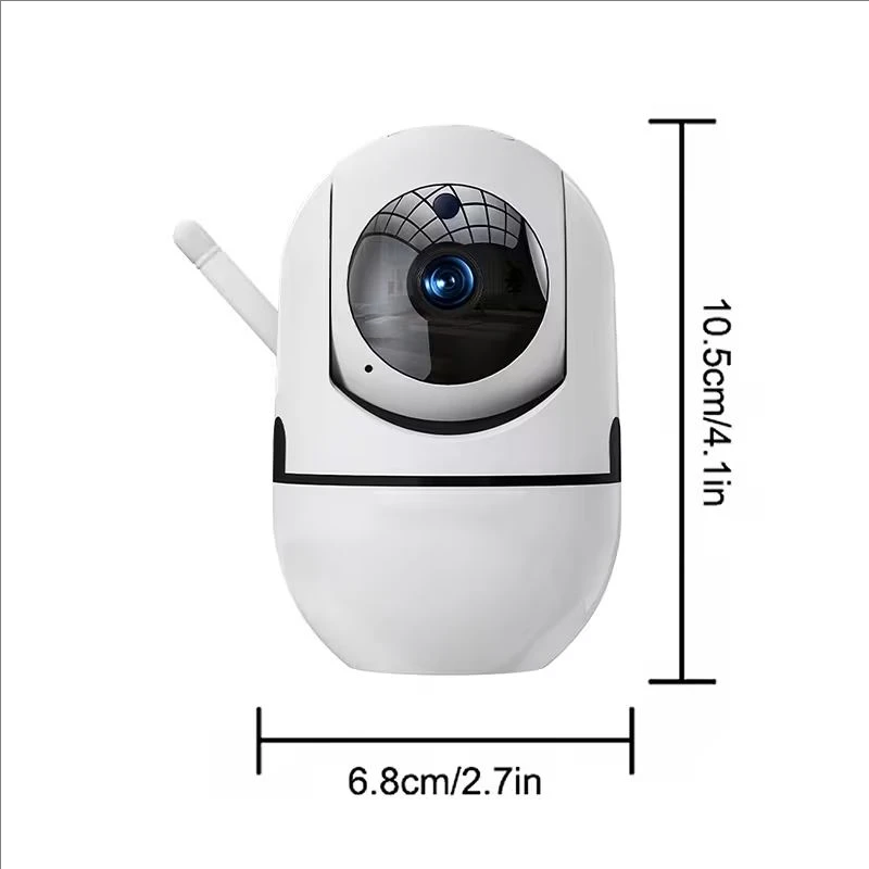 WiFi IP Camera: Smart Home Auto Tracking, 1080P, Full Night Vision, Wireless CCTV Baby Security gallery 5