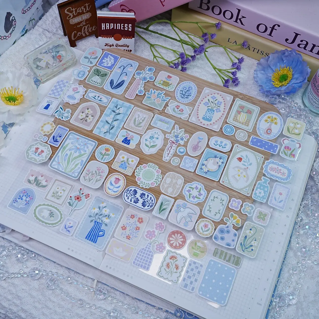 

[Salt] Flower Language Letterhead | Journal Tape