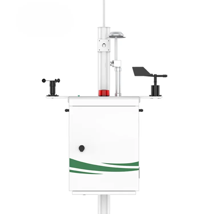 ES80A-A6 AQMS Air Quality Monitoring system fixed multi gas detector wind speed and direction pm2.5 pm10 tsp 4G