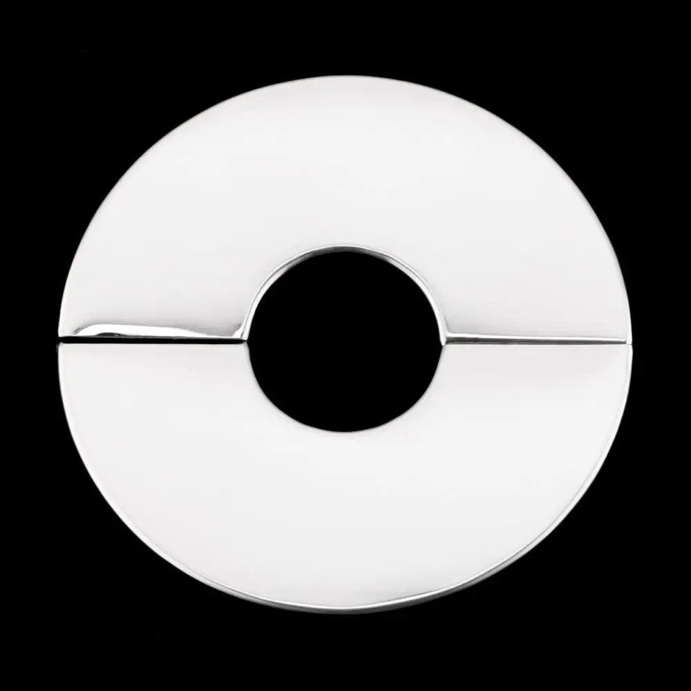 Shower Kitchen Flange Cover Stainless Steel Chrome Faucet Accessories Faucet Decorative Cover Faucet Decor Pipe Wall Covers