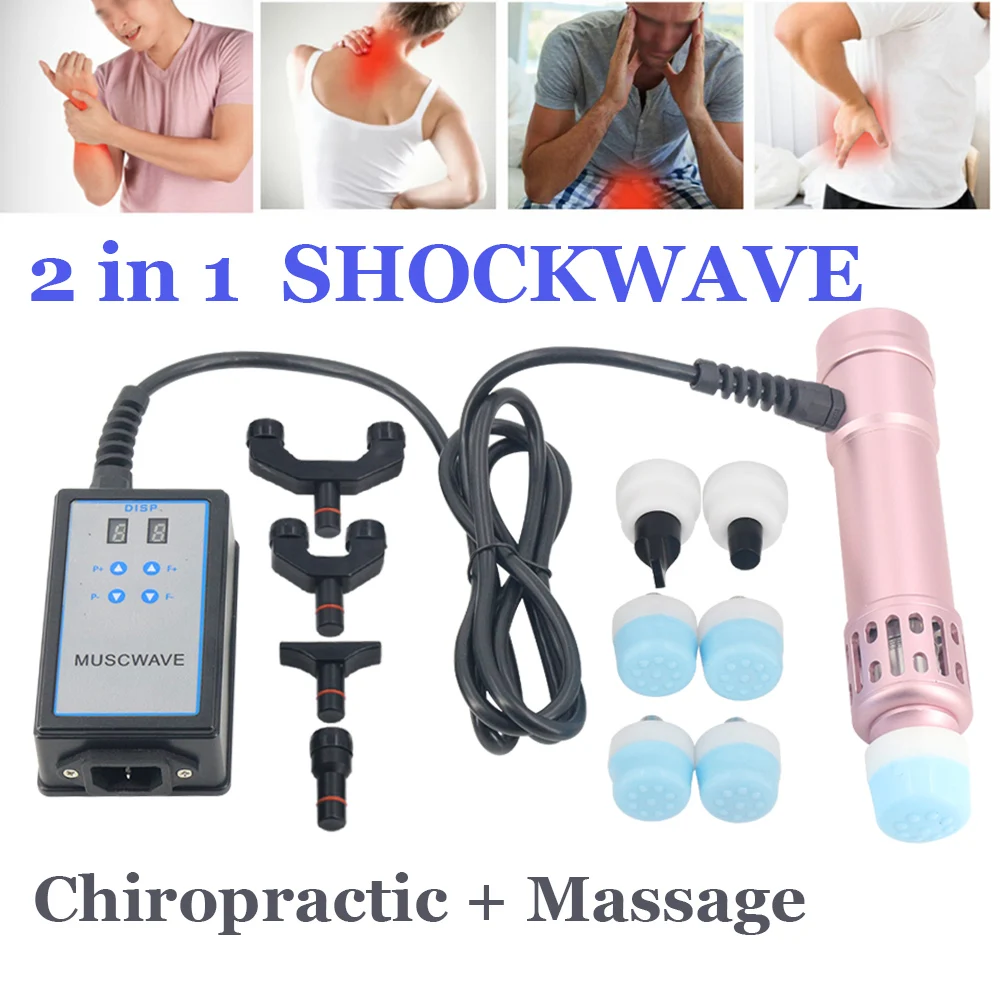 

NEW Electromagnetic External Shockwave Therapy Machine Leg Knee Pain Physiotherapy ED Shock Wave Body Relax Home Use Massager