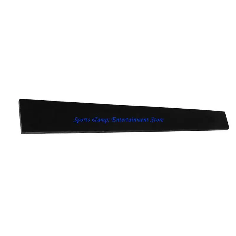 G7NF Comfortable Guitar Fingerboard Unslotted Blank Ebony Fretboard Acoustic Guitar Finger Plate Replacement Guitar Parts