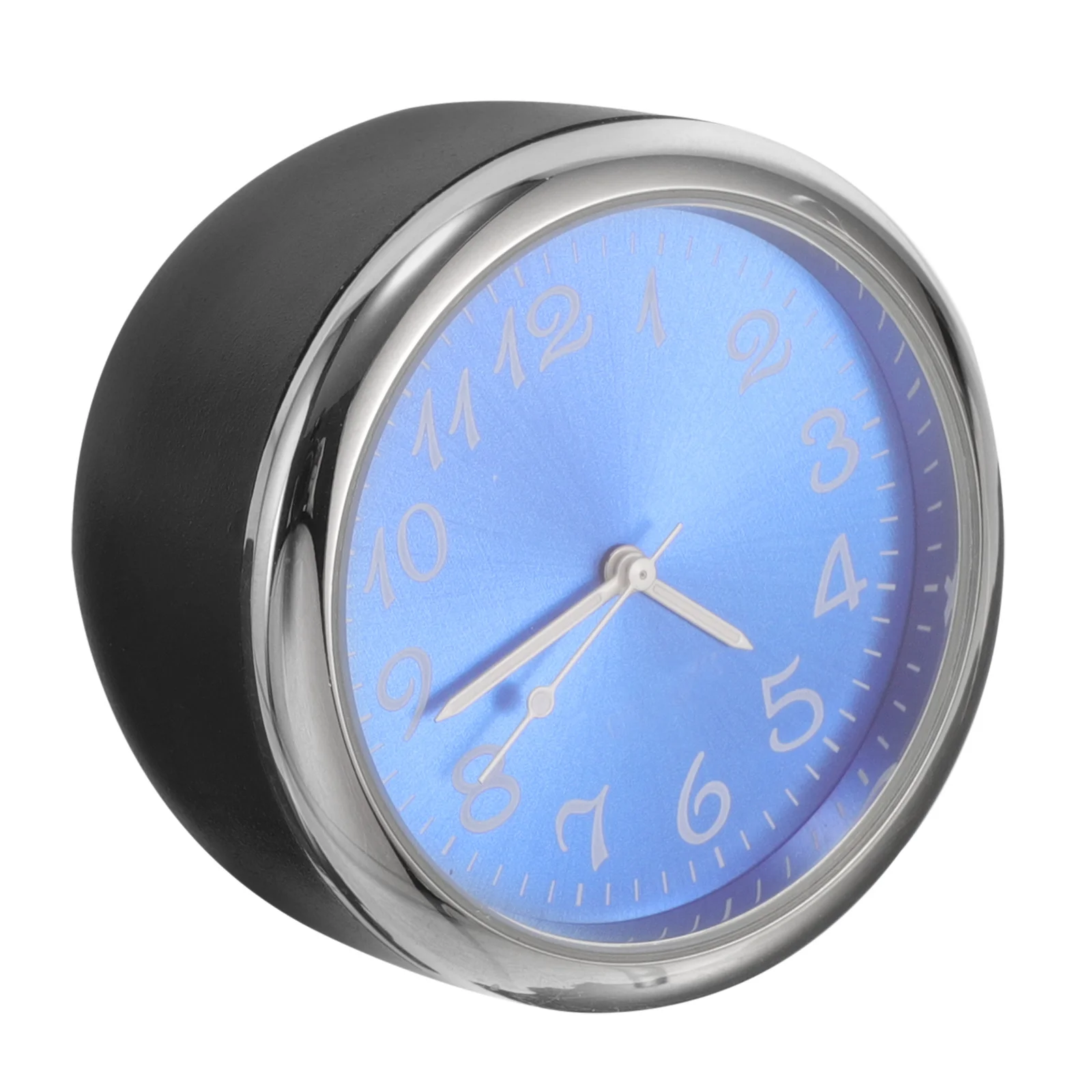 

Mini Clock for Car Small Digital Automotive Interior Metal Sturdy Construction Long Lasting Fashionable Small Clock