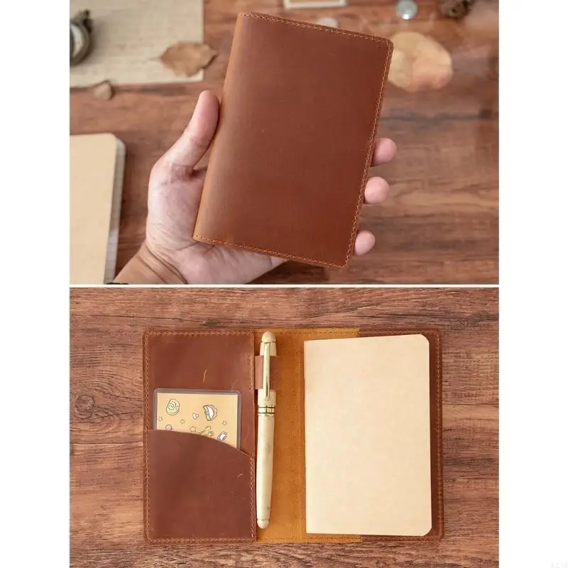 Notebook Cover Cover Kulit Notebook Harian Notepads Perjalanan Jurnal Notebook