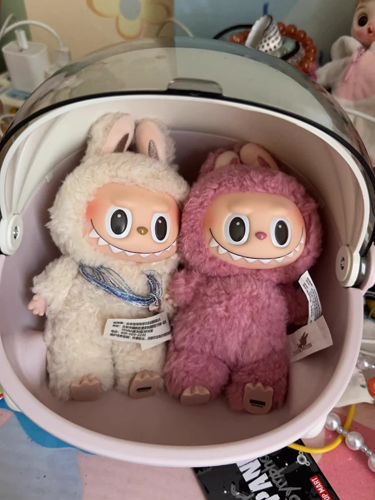 

Labubu Storage Box Doll Sleep Cradle Mokoko Space Module Cotton Doll Sleep Cradle Sg Labubu Singapore Exclusive Accessories