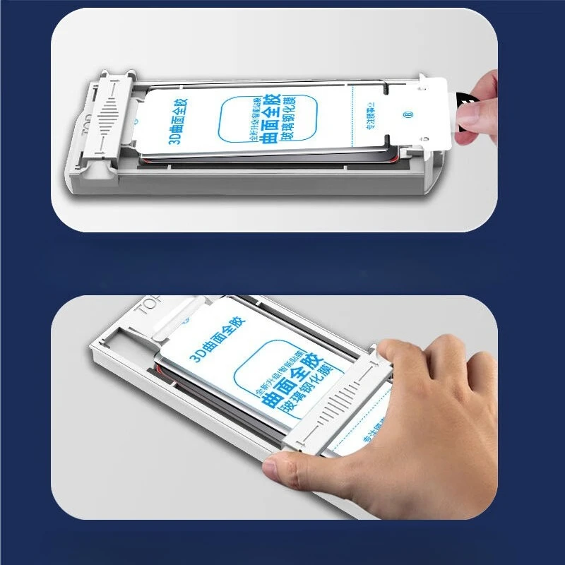 Szkło Hartowane 3D z Pełnym Klejem do Huawei Honor Magic 8 7 Pro Mate 70 60 Pro RS X5 X3, Ochraniacze Ekranu, Bezpyłowe, Łatwa Instalacja — zdjęcie produktu 5