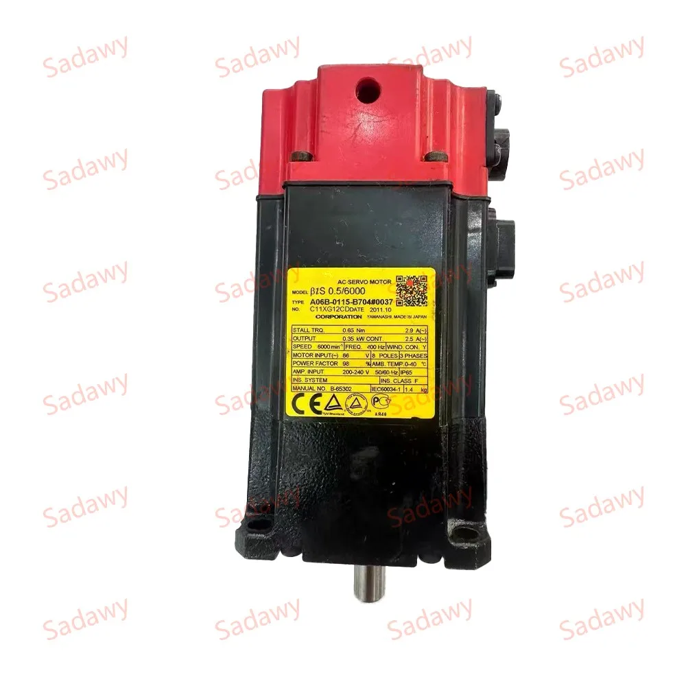 Fan-uc Used and Brand new original A06B-0115-B704#0037 Servo Motor with warranty