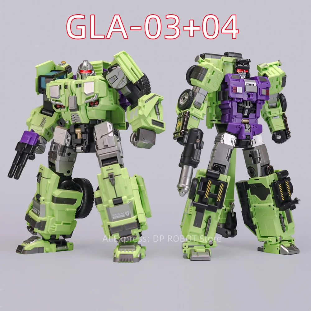 [IN STOCK] Mecha Invasion GIANT LEGION Devastator GLA-01 Scrapper GLA-02 Mixmaster GLA-03 GLA-04 Action Figure Robot