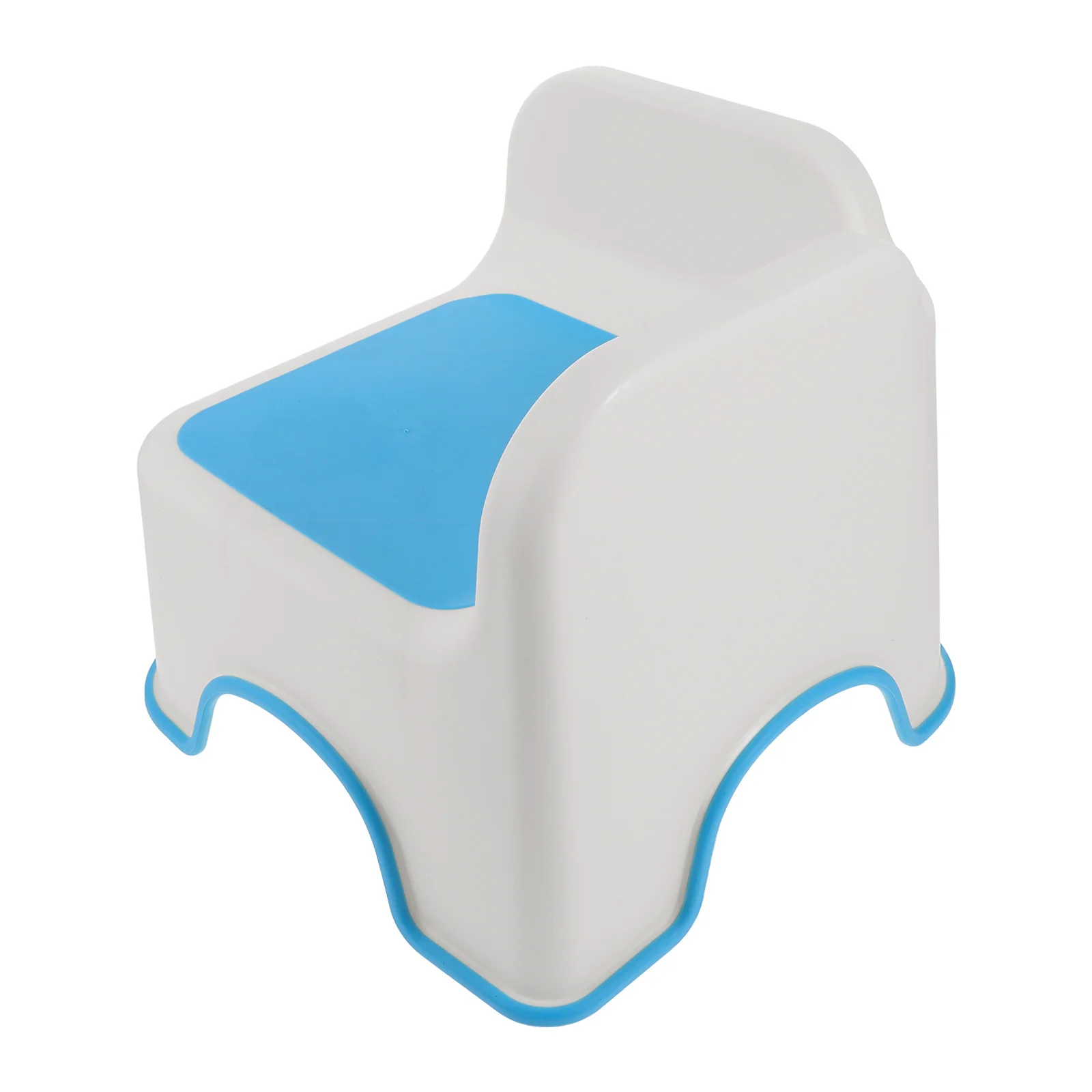 الأطفال مقعد بلاستيكي سميكة الاطفال خطوة البراز ل قعادة التدريب الأحذية تغيير الحمام المضادة للانزلاق مسند القدمين مقعد طفل صغير