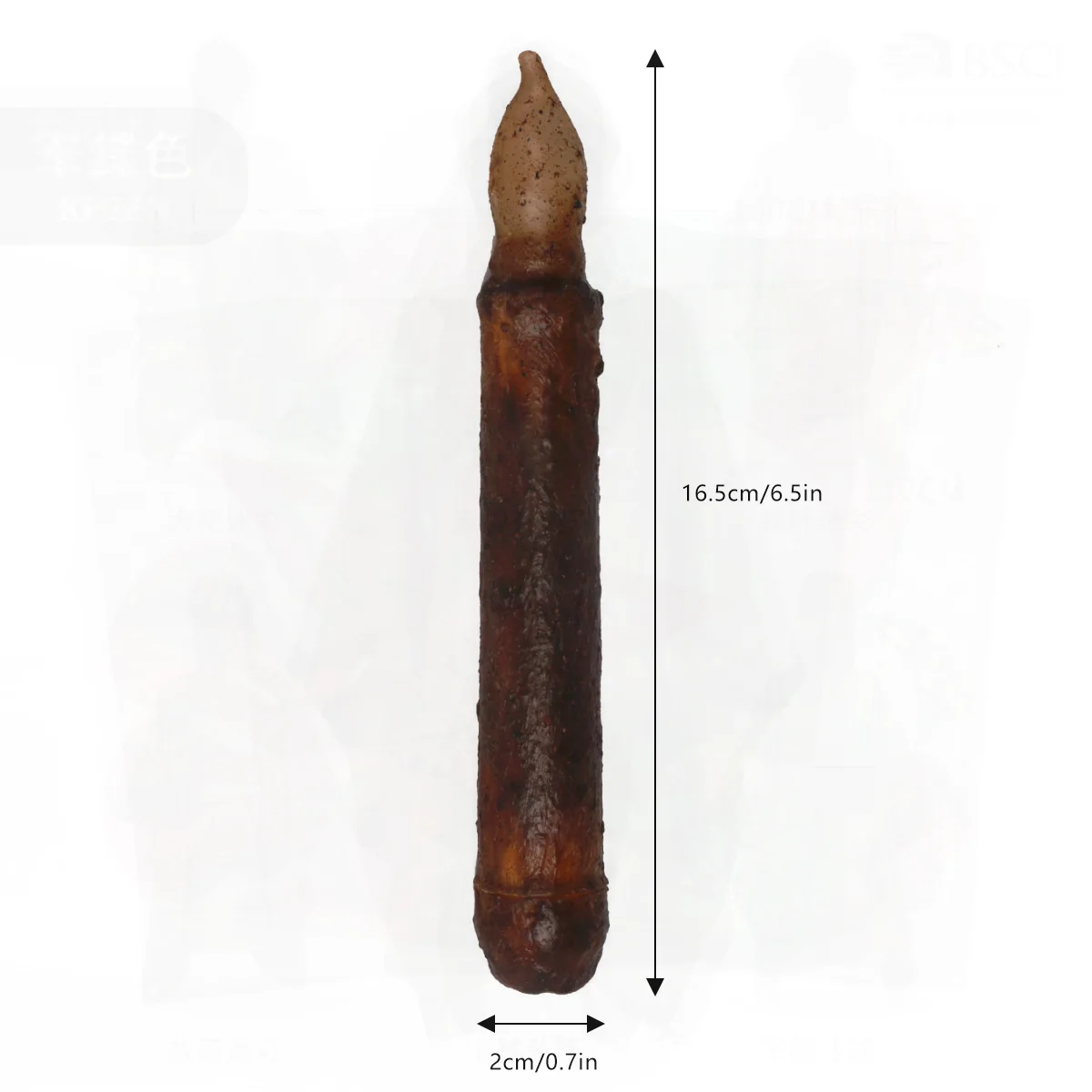 

Plastic Long Bar Wax Candle Electronic Lamp Yellow Flash 6-Pack Timer for Halloween Party Wedding Church Holiday Decoration