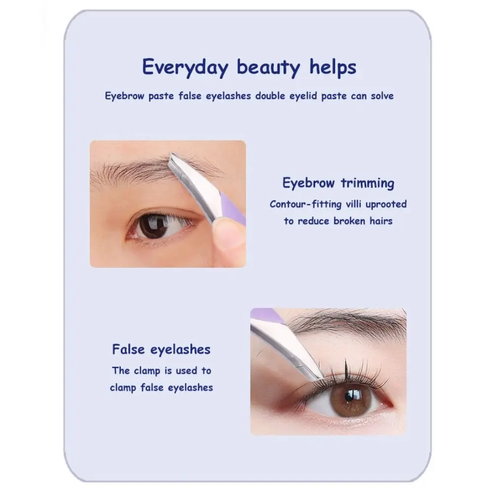 Wimperverlenging Hippocampus Vorm Schoonheidsverzorging Make-up Tool Eye Brow Trimmer Wimper Enten Pincet Schuine Wenkbrauw Pincet