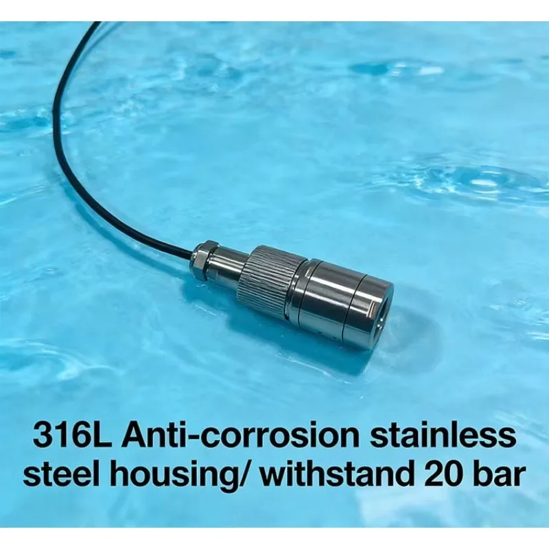 Customized Cable Length 2MP AHD/CVBS Underwater Fishing Camera with Anti-corrosion 316L Stainless Steel 12pcs LED