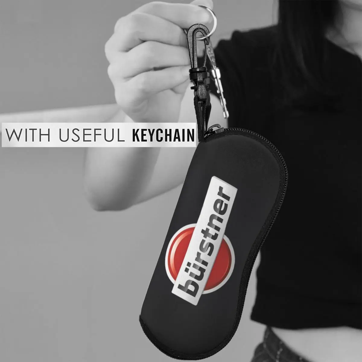 حافظة نظارات على شكل قافلة من بيرستنر، صندوق نظارات شمسية واقي للنساء والرجال، حقيبة نظارات ناعمة