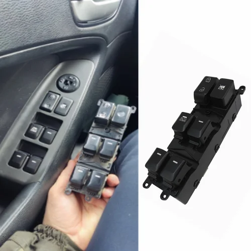 Nuevo interruptor principal de ventanilla eléctrica para Kia Forte Cerato K3 2014-2017 93570-B5000 93570B5000 18 pines