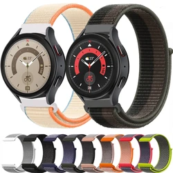Nylon strap For Samsung Galaxy watch 6/4 Classic/5 Pro Gear S3 Amazfit GTR Sport watch bracelet band For Huawei watch GT 2/3 Pro