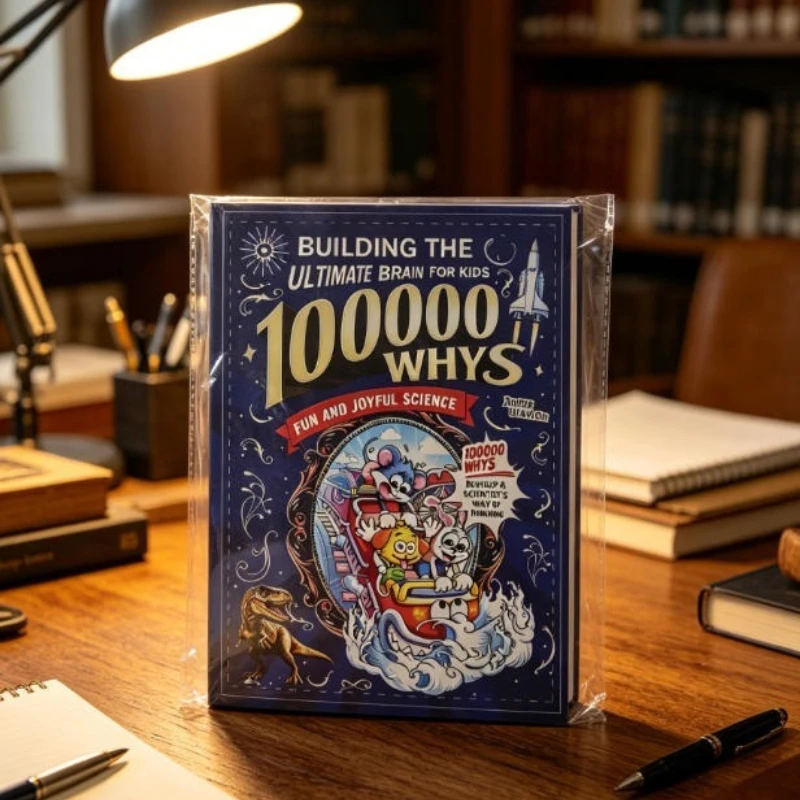 Building the Ultimate Brain: 100, 000 Whys – A Fun and Joyful Science Book Filled-Friendly Reference That Helps Kids Explore Na
