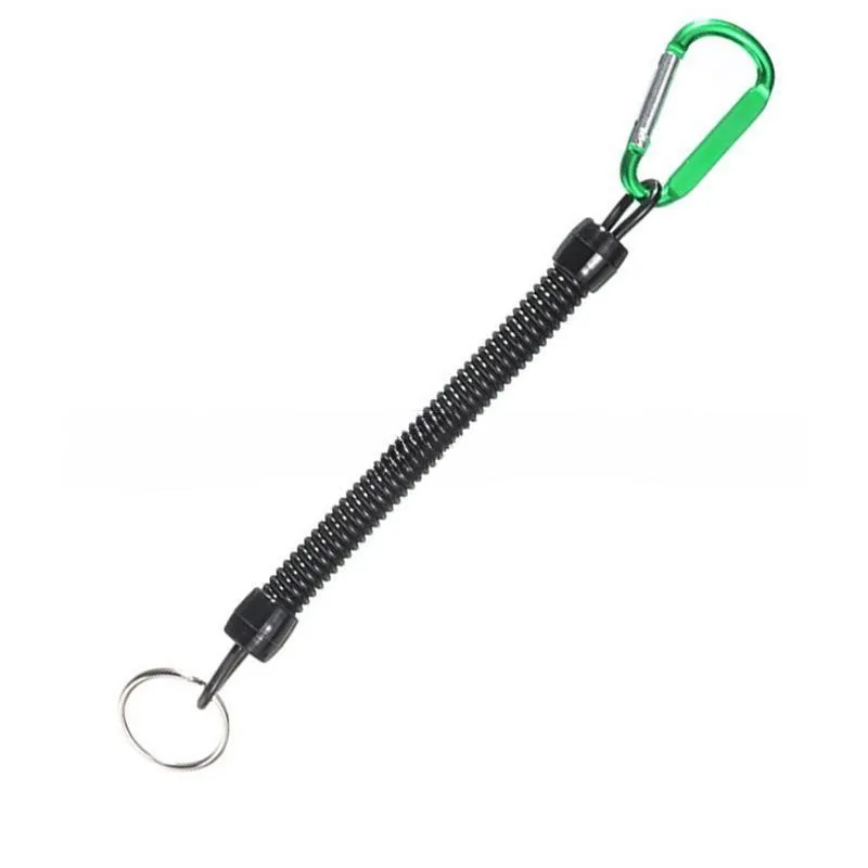 Cordón de pesca para canoa, Correa enrollable retráctil con mosquetón para alicates, empuñaduras de labios, accesorios de herramientas de pesca, 1