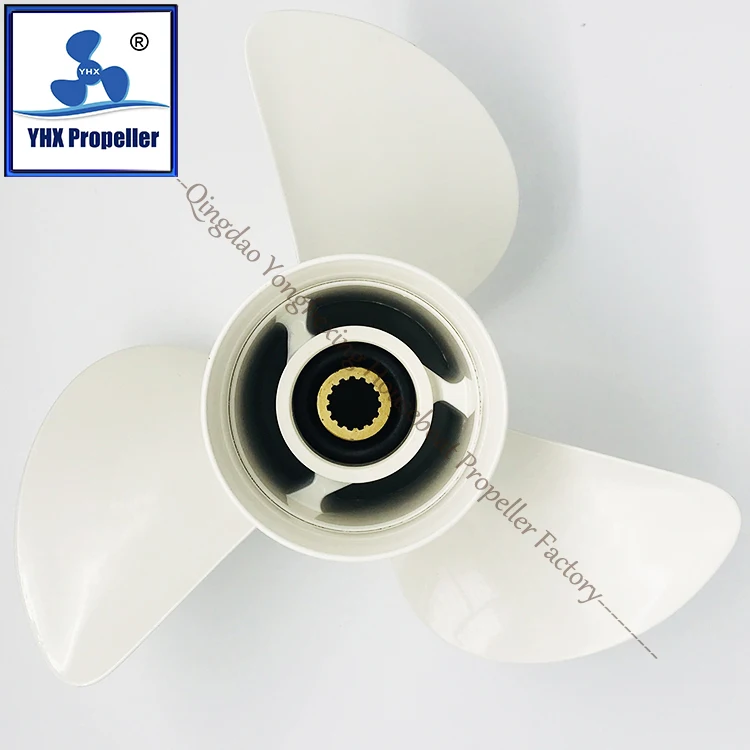 14*19 ''Buitenboordmotor 150Hp-300 Pk Wedstrijd Voor Yama Motor 6g5-45945-01-98 Aluminium Boot Propeller