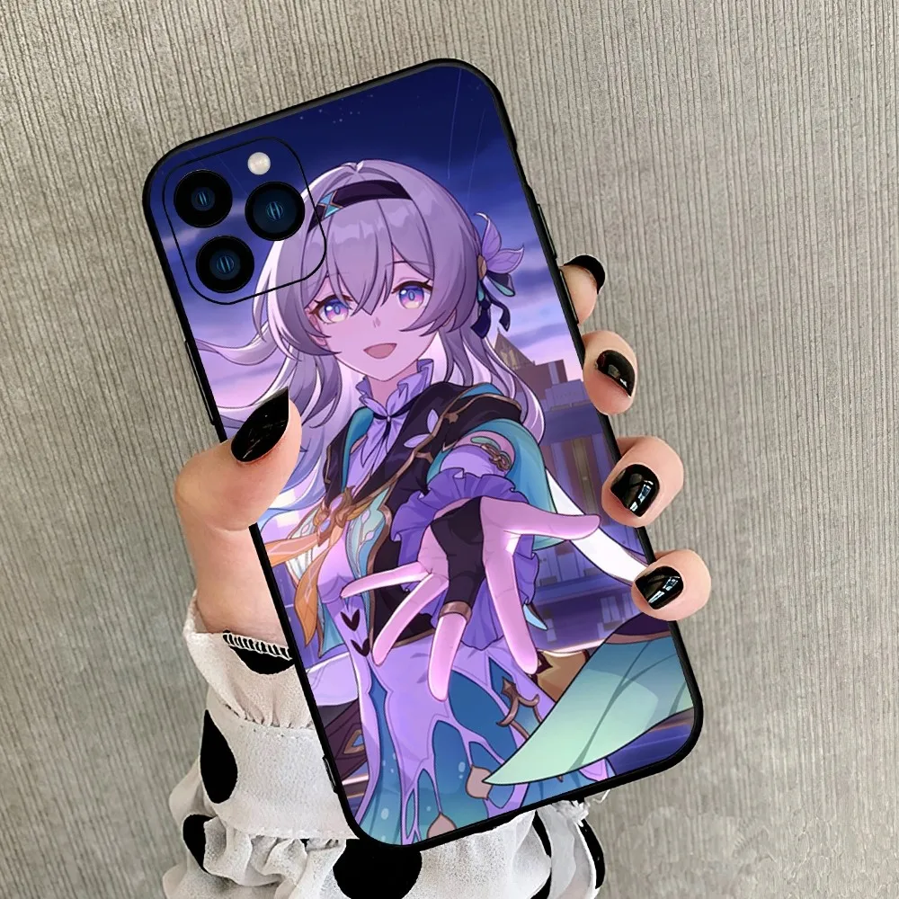 Game Honkai Star Rail Firefly Phone Case For iPhone 8 11 12 13 14 15 Mini X XR XS PRO MAX Plus Cover