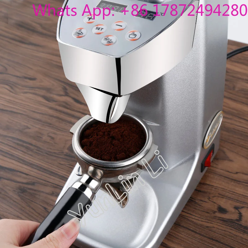 Commercial Coffee Grinder  Electric Italian Quantitative Coffee Grinding Machine 220V/250W Professional Coffee Machine