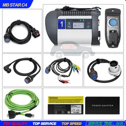 A+++ Full Chip MB STAR C4 SD Connect Compact C4 Car truck software 2023.09 Mb star Multiplexer Diagnostic Tool with WIFI