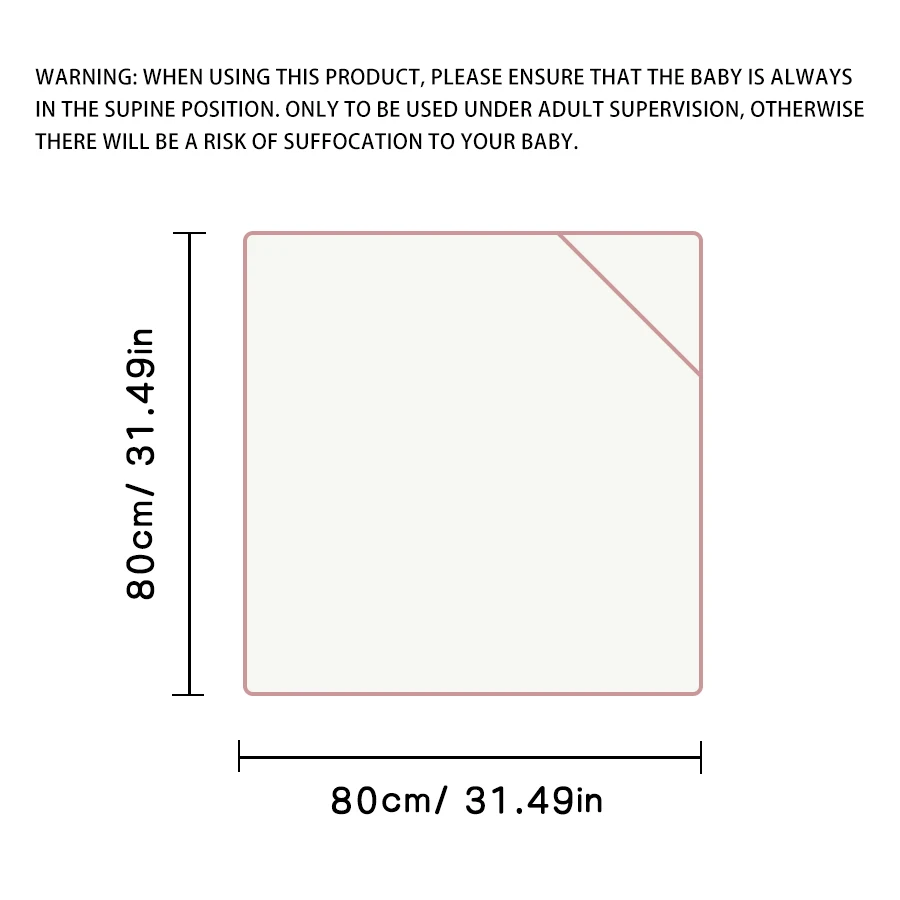 1 قطعة 80x80 سنتيمتر القطن الشاش الطفل تلقي بطانية لحديثي الولادة بنين بنات التقميط القماش الرضع منشفة استحمام طقم سرير الفراش