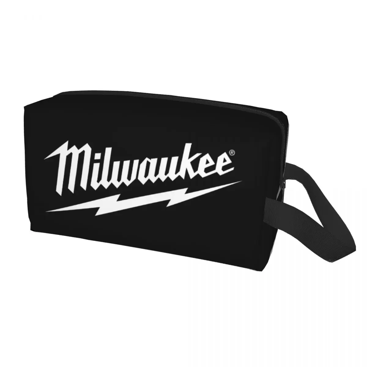 Popular W-milwaukeed Logo Large Makeup Bag Pouch Cosmetic Bag for Men Women Toiletry Bag Storage Pouch Bag