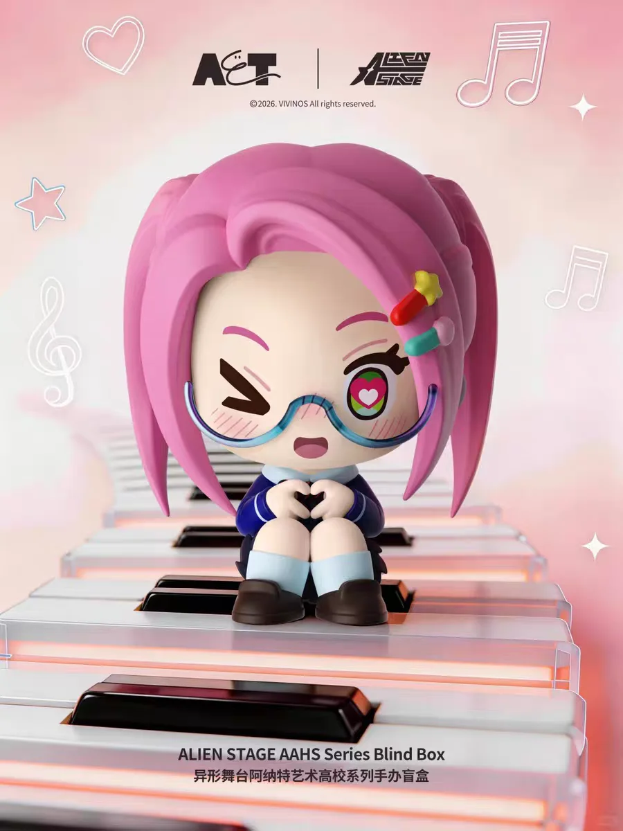 New Hot Sale Genuine Alien Stage Anat Art University Series Blind Box Trendy Play Decoration Ornaments Collection Surprise Gifts image 3