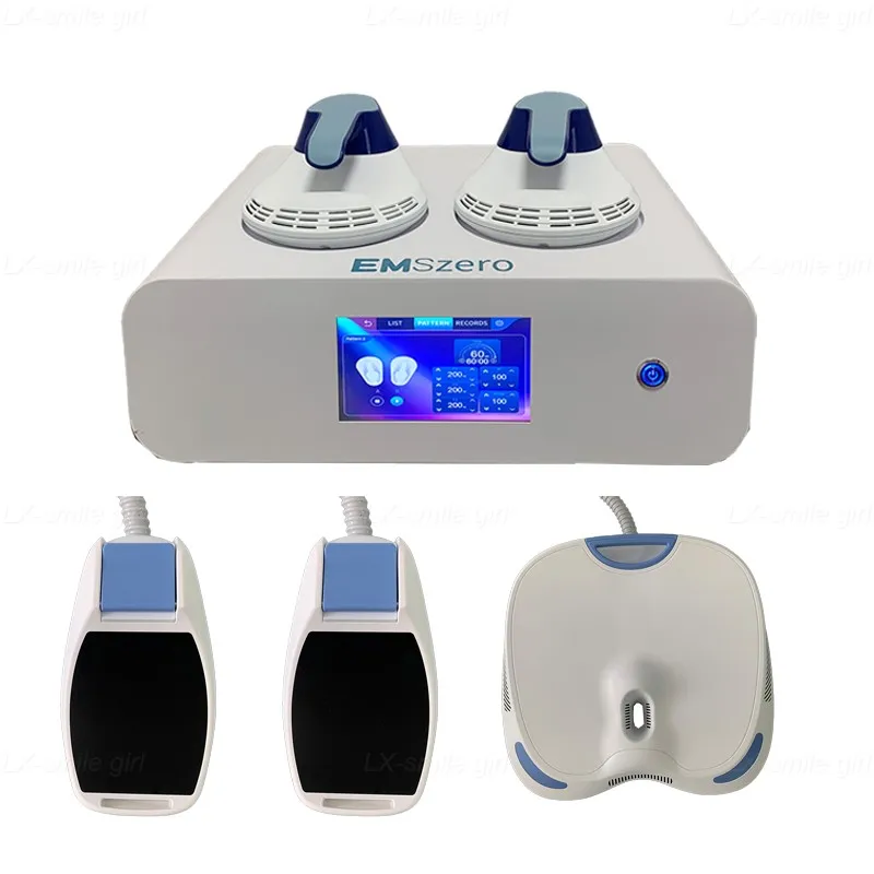 EMSzero machine 6500W RF Muscle Stimulator Fat Burning Machine With 4 Handles Muscle Training EMS RF Body Slimming Machine