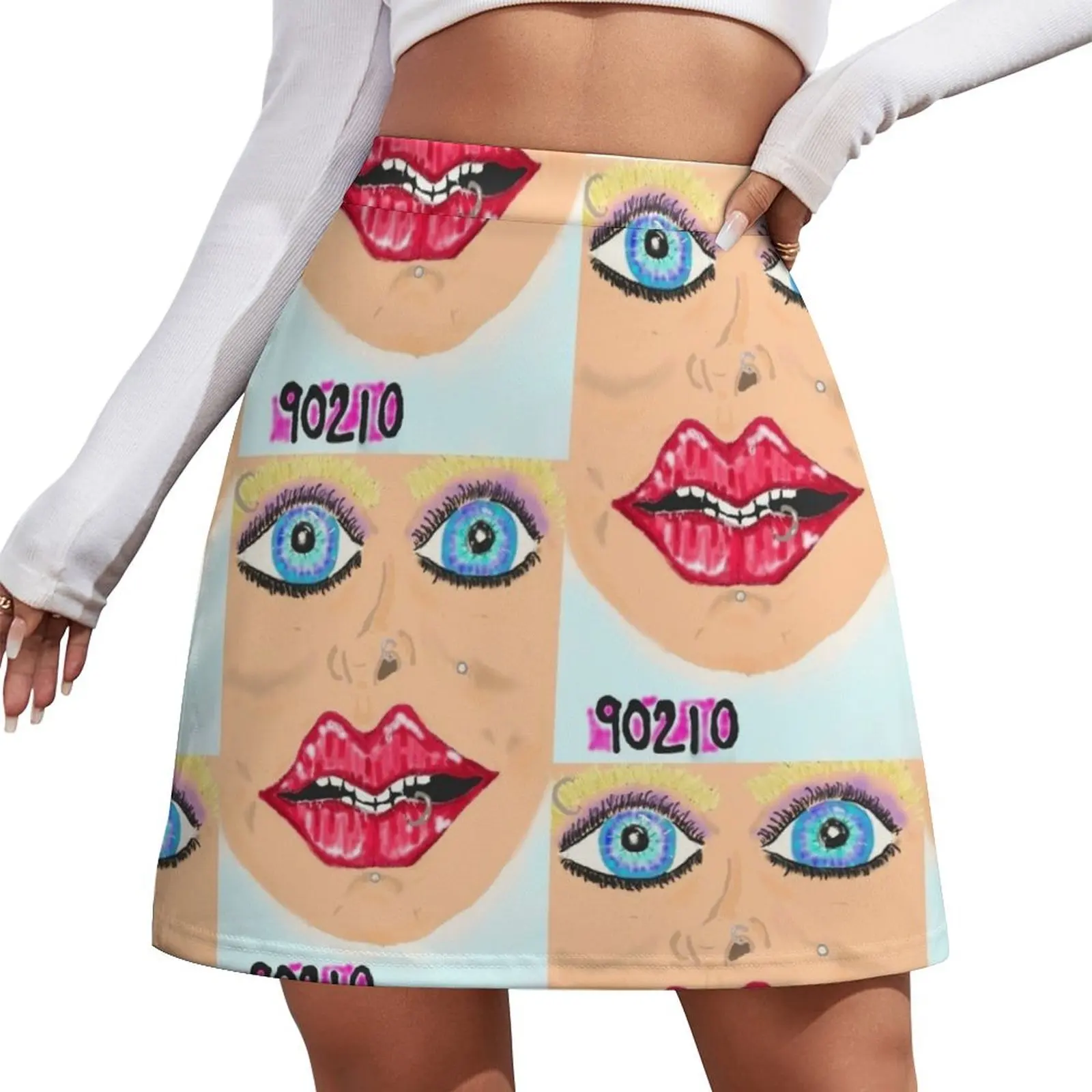 

Donna Mini Skirt women clothing 2026 new arrivals women's summer dress 2026 90s vintage clothes Summer skirt