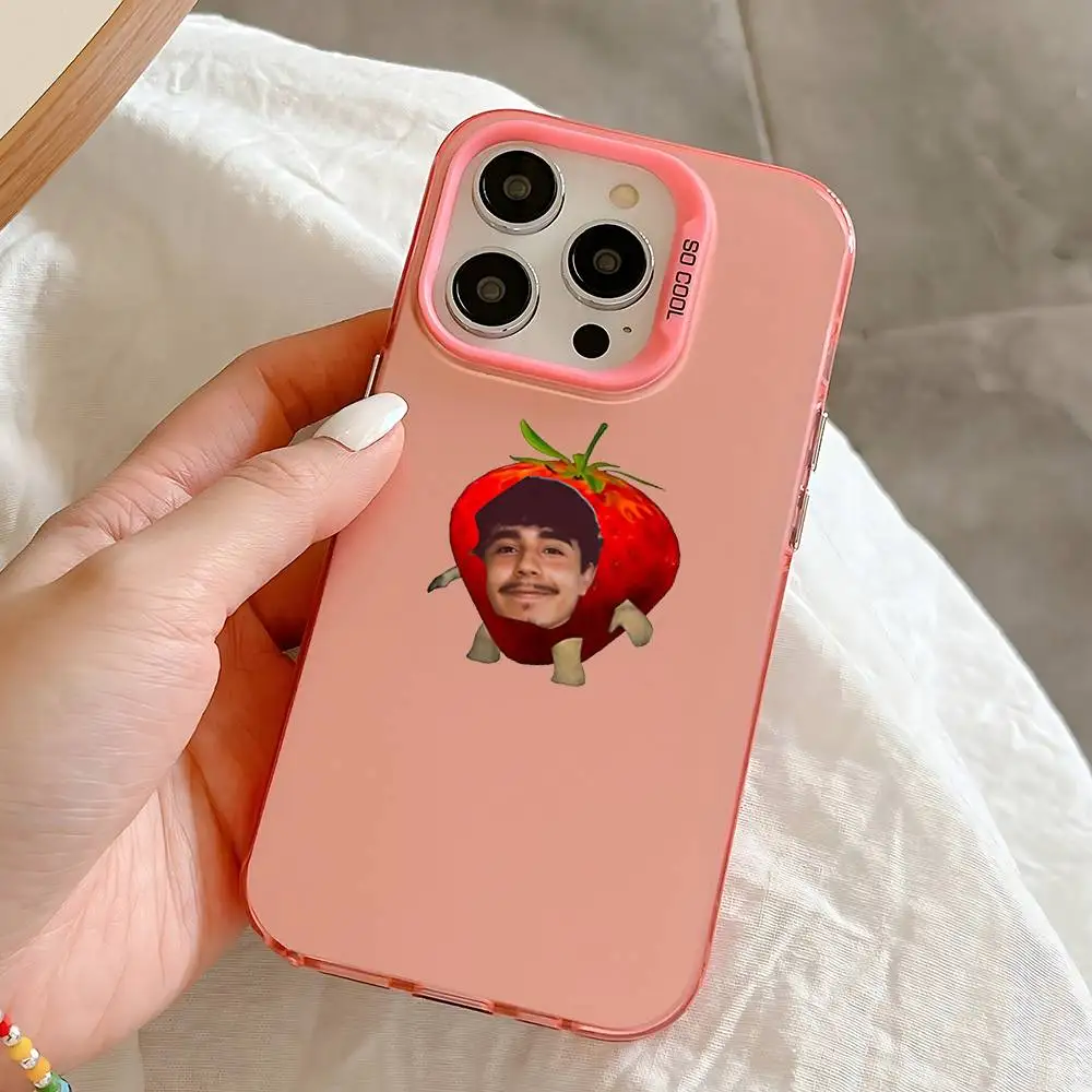 I-Ivan C-Cornejo Phone Case For iPhone 16,15,14,13,12,11,Pro,Max,Plus,Mini,SE Anti Fall Pink Matte Hard Bumper - Image 5