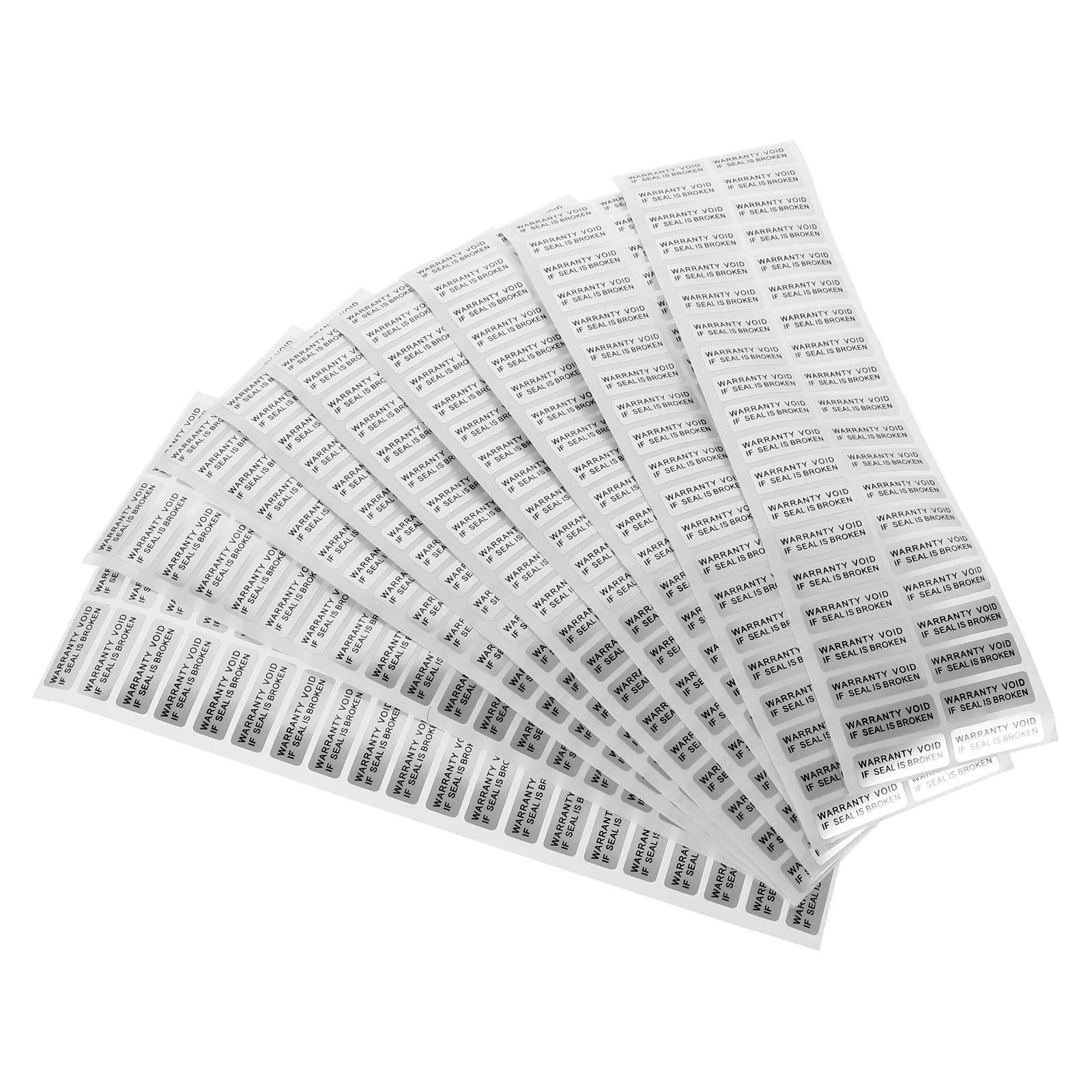 

400 шт. водонепроницаемых антиконтрафактных наклеек-пломб для упаковки, предупреждающие этикетки с защитой от вскрытия