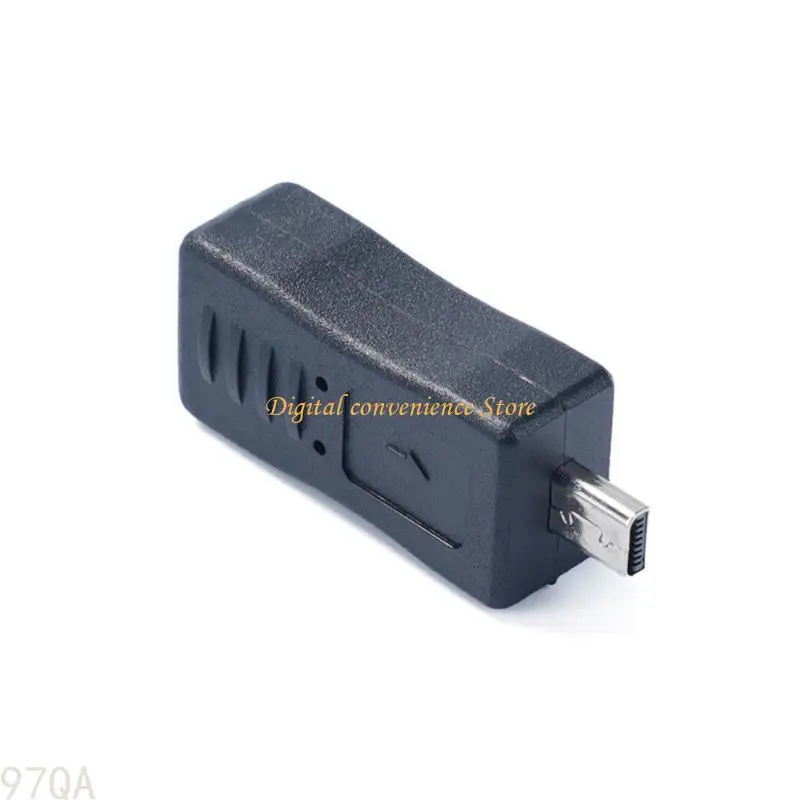 

97QA Type C Female to Mini USB 8Pin Male Adapter for Fast Speed Data Sync and Charging Needs