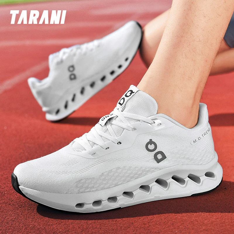 Scarpe da ginnastica da corsa da uomo leggere e comode per uomo Scarpe da tennis alla moda casual Abbigliamento quotidiano Calzature sportive da viaggio all'aperto