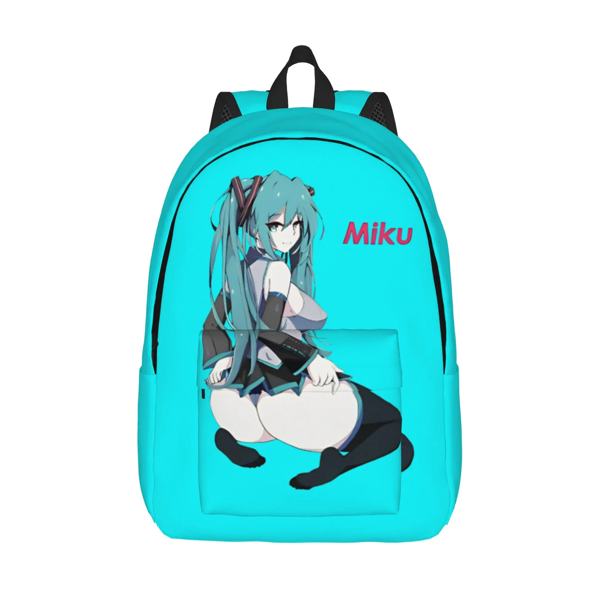 

Hatsune Miku Backpack for Men Women Teenage Student Hiking Travel Daypack Laptop Canvas Bags Outdoor