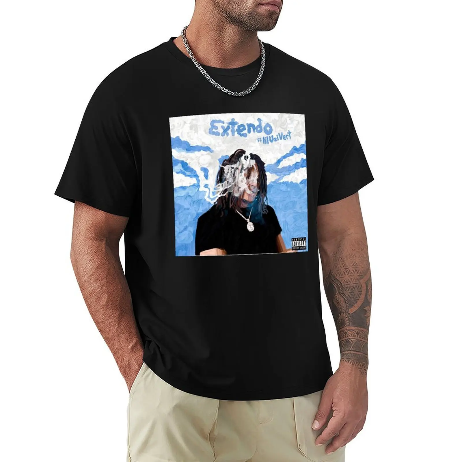 young nudy-extendo T-Shirt Basic Simple Design Short Sleeve Shirt