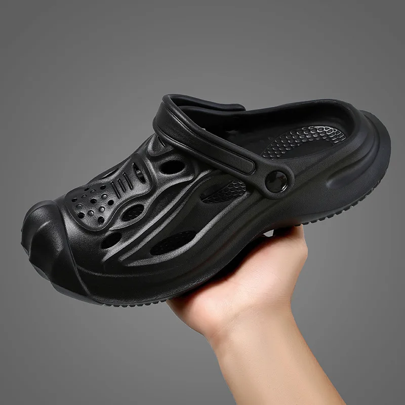 

Camouflage Men's Slip-On Shoes – Anti-Slip Outdoor Sandals, Driving & Garden Clogs, Waterproof Beach Shoes for Summer