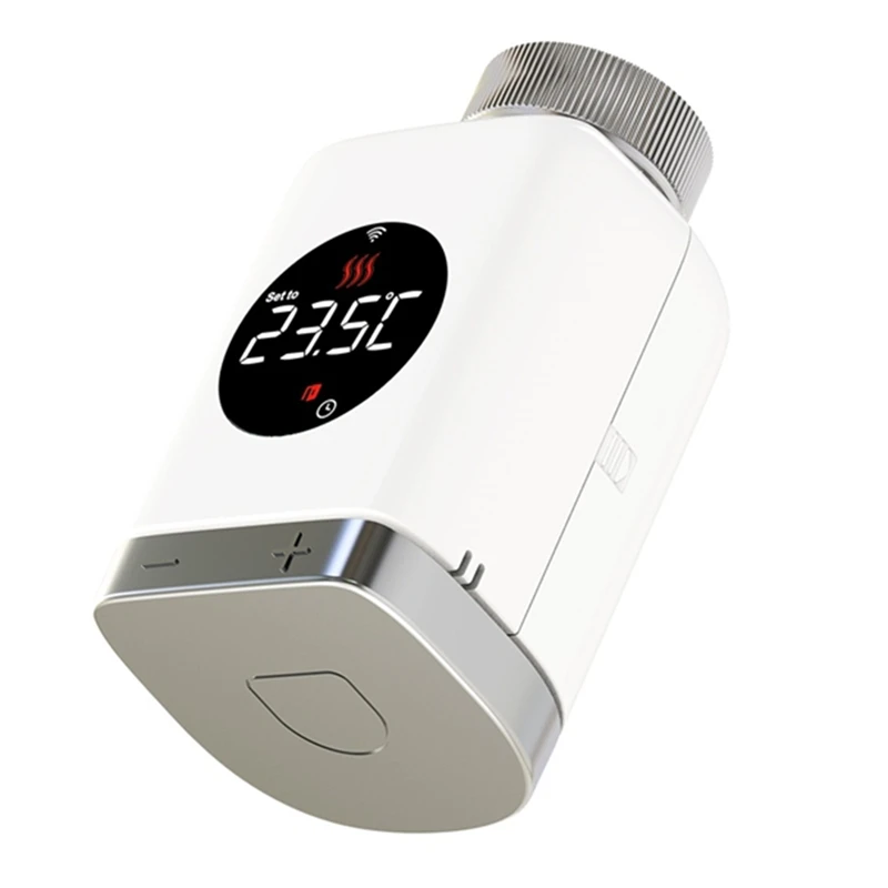 Smart Thermostatic Radiator Valve TRV Programmable App Remote Temperature Controller For Alexa Google Home