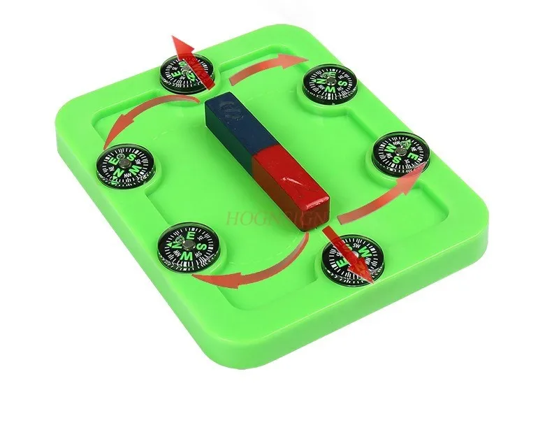 1set  Physical Experiment Equipment Kids Gift Physical Magnetic Field Demonstrator School Teaching Instruments