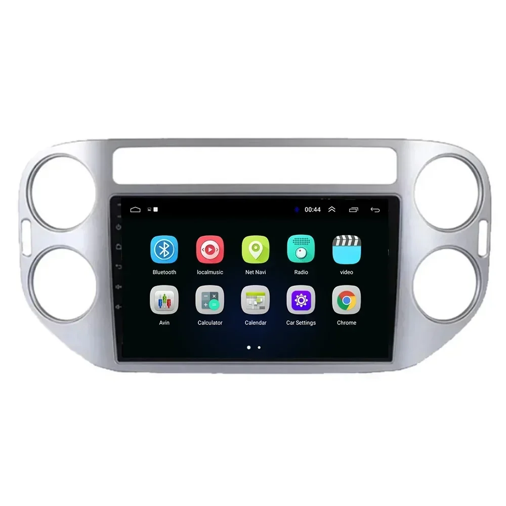 2 Din Android 13 Car Stereo Radio DVD GPS Multimedia Video Player 5G WiFi Camera DSP Carplay For Volkswagen Tiguan 1 NF 2006-16