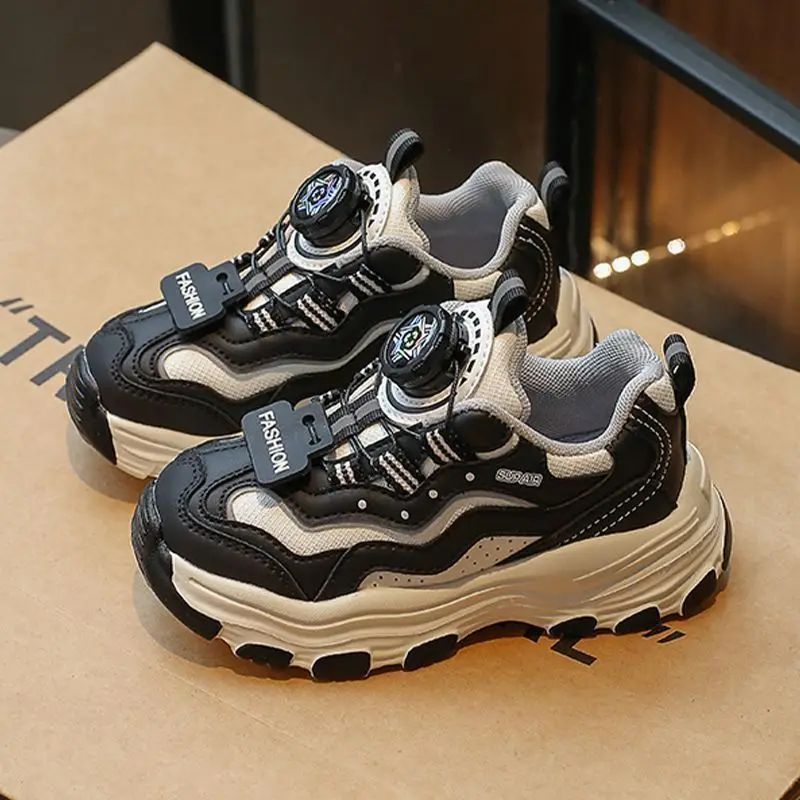 

Kids Chunky Sneakers Soft Sole Anti Slip Casual Shoes Spring New Arrival Big Kids Boys Girls Versatile Sports Shoes