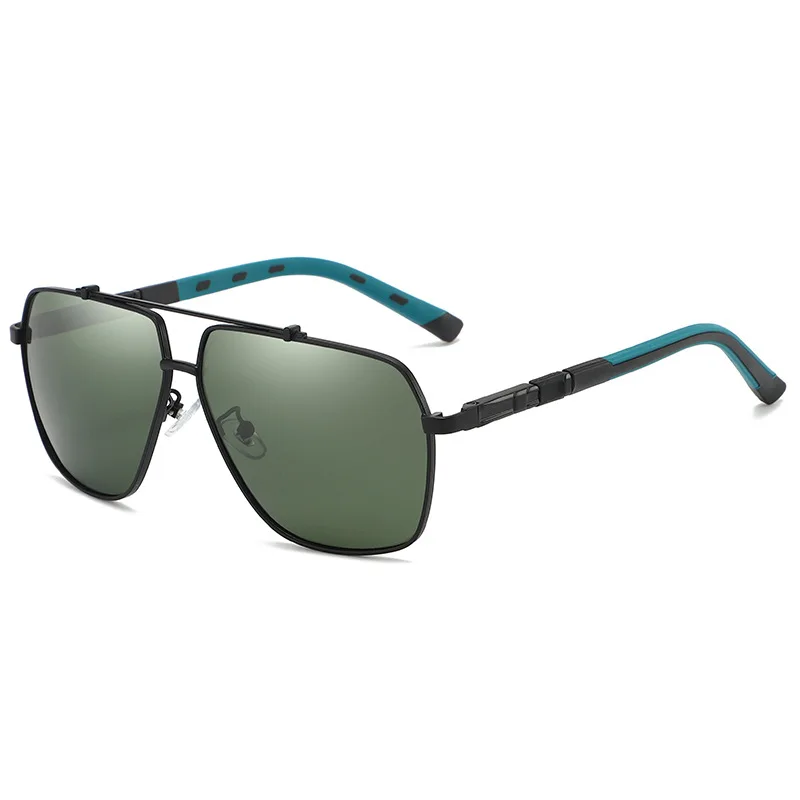 For Men Polarized Gradient Aviator Sunglasses Night Vision Driving Shades UV400 Anti Glare Fashion Luxury Eyewear