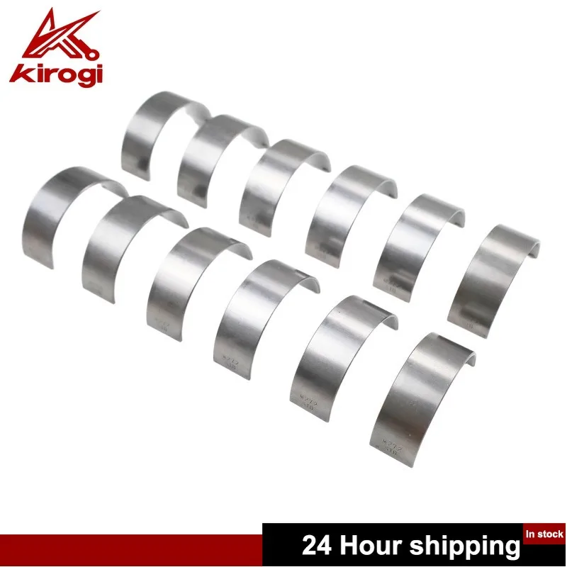 

12 Pcs Connecting Rod Bearing Set 2720300160 for Mercedes-Benz C230 2005-2009 M272 Engine W204 W211 W164 X204 2.5L 3.0L 3.5L V6
