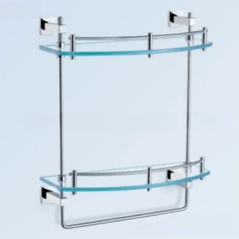 Stainless Steel Shelf Bathroom Toilet Shelf Wall-mounted Shelf