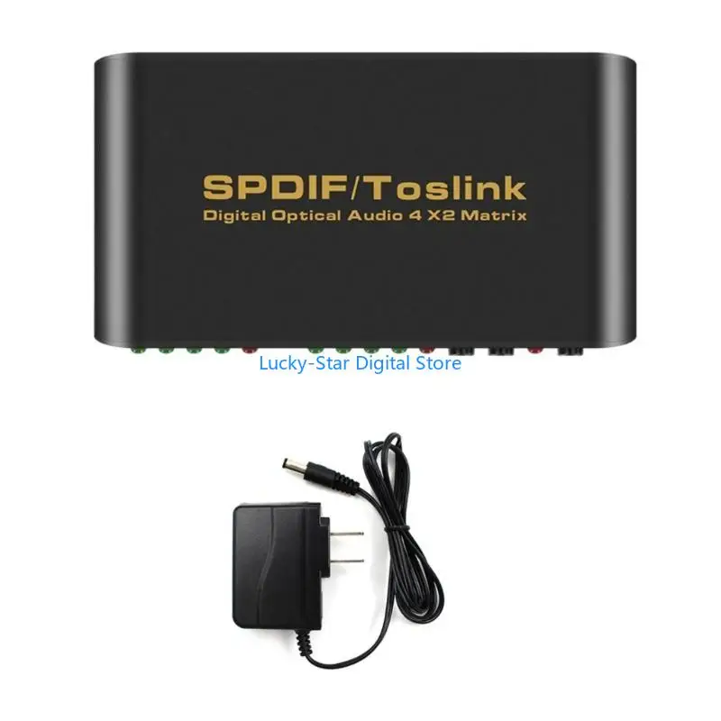 N7MC Long Ranges Fiber Optical Sound Switcher Hingga Kehilangan 40m Kurang dari 0,2dB/M