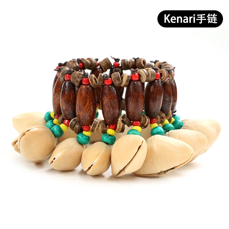 Meinl Fruit Shell String Bell, Hand Shake Bell, Tribal, Characteristic Instrument, Sound Bundle, Natural Plant Accompanying Bell