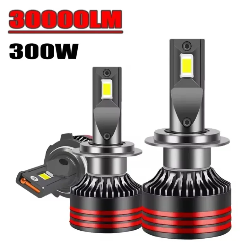Pop 2pcs Upgrade 9005/HB3 9006/HB4 H7 H11 H4 H1 LED Headlight Bulbs High Low Beam 130W 23000LM 500% Brighter 6000K Plug-N-Play F
