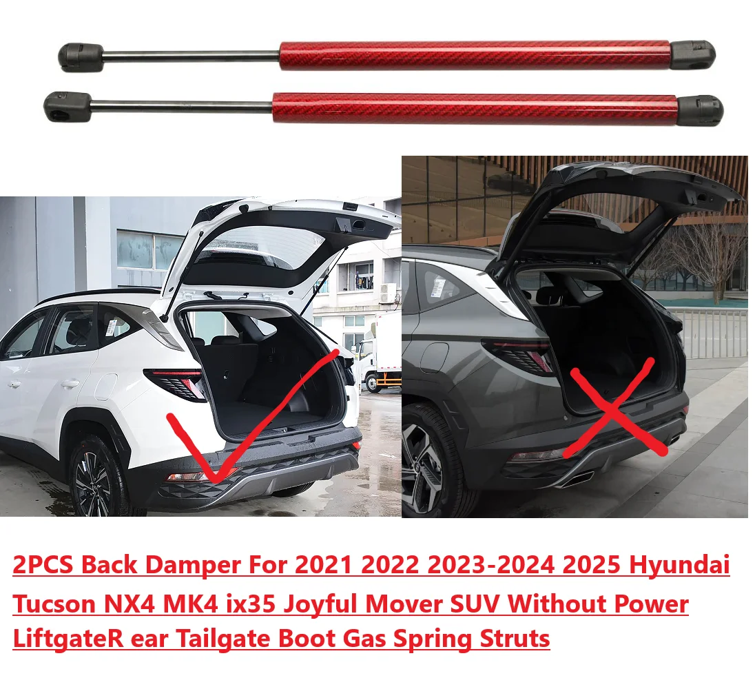 

Back Damper For 2020-24 2025 Hyundai Tucson NX4 MK4 ix35 Joyful Mover SUV Rear Tailgate Boot Gas Spring Struts Prop Lift Support