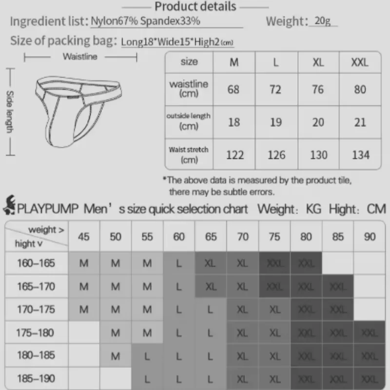 ADANNU 3 PCS Men's Sexy Low-Rise Transparent Underwear Bulge Pouch Solid Breathable Briefs Thongs