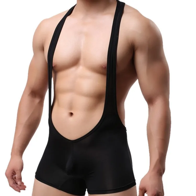 Sexy Mens Soft Modal Bodysuit Undershirts Slim Shaper Onesie Vest Jumpsuits Undershirts Bodywear Sports Bodybuilding Singlets